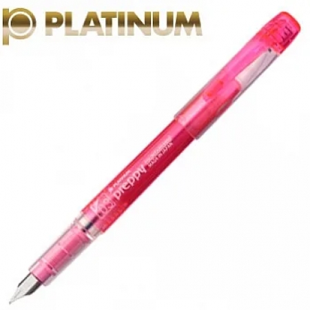 PLATINUM PREPPY萬年鋼筆0.3(F)粉紅