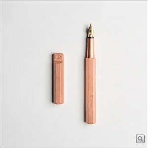 物外設計 經典系列 紅銅隨身鋼筆 （F 尖）