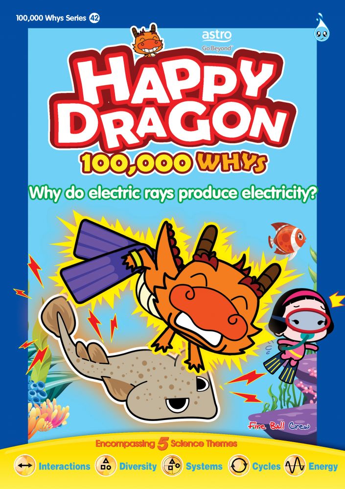 HAPPY DRAGON # 42 ~ WHY DO ELECTRIC RAYS PRODUCE ELECTRICITY ?